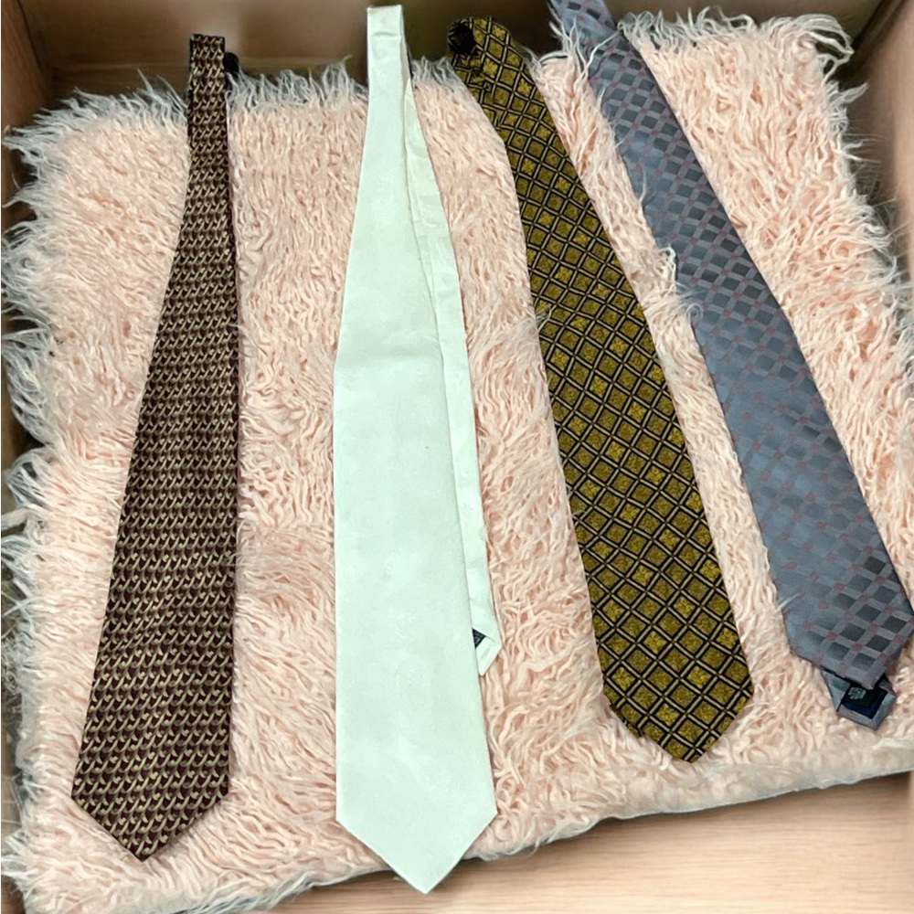 Men’s Silk Ties (4)
